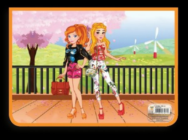 Папка дтруда ПТР-22 КрасоткиПчелка молн.све.печ.